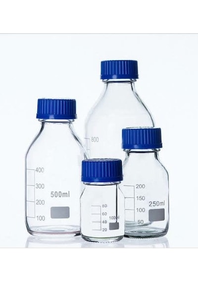Cam Şişe Otoklavlanabilir 100 Ml