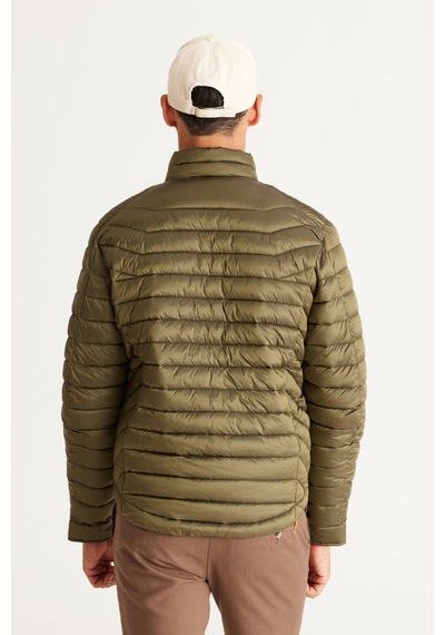 Ac&Co / Altınyıldız Classics Erkek Hakı Standart Fit Normal Kesim Dik Yaka Mont Haki Ac&Co / Altınyıldız Classics Erkek Hakı Standart Fit Normal Kesim Dik Yaka Mont Haki