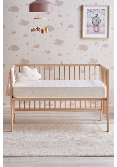 Yataş Mini Dreamy Baby Sıvı Geçirmez Alezli Dht Yaylı Bebek Yatağı, 70x160 CM