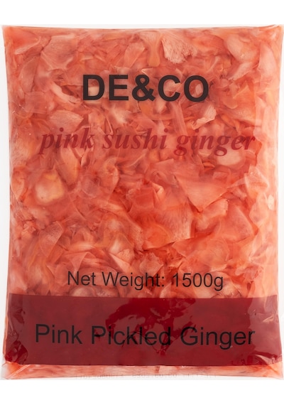 De&co Pembe Zencefil Turşusu 1500 Gr