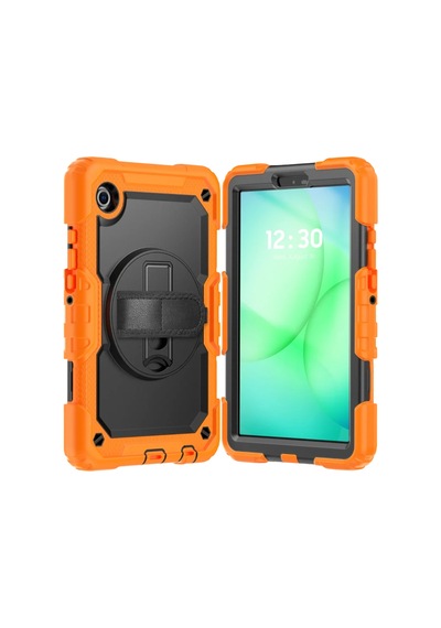 Lb Galaxy Tab A11 Plus Kılıf Amazing Tablet Kapak - Turuncu Diğer