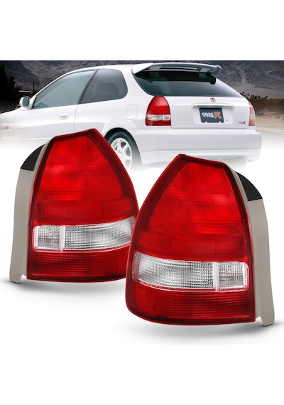 Honda Civic 1996-2001 H.b Kırmızı Beyaz Ledsiz Stop Lambası
