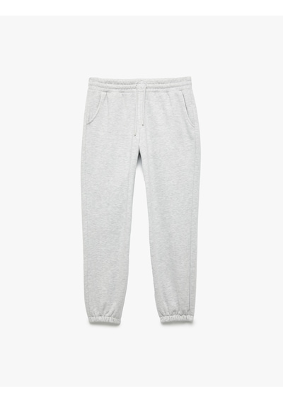 Koton Beli Lastikli Cep Detaylı Basic Jogger Eşofman Altı Gri Melanj 6wak40210nk GRİ MELANJ Koton Beli Lastikli Cep Detaylı Basic Jogger Eşofman Altı Gri Melanj 6wak40210nk GRİ MELANJ