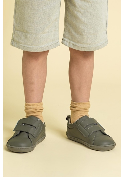 Smart Walker Casual Süper Mat Haki Barefoot Çocuk Ayakkabı Haki
