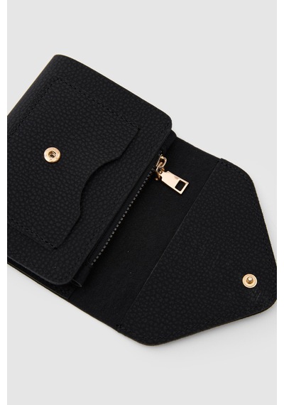 Shule Bags Mysa Medium Zarf Cüzdan Siyah