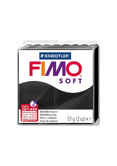 Staedtler Modelleme Kili Fımo Soft Siyah 8020-9 07