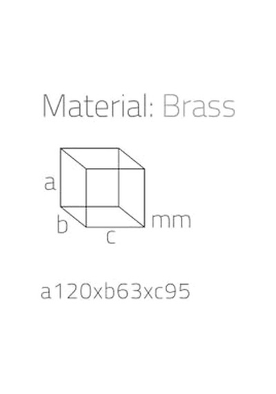 Tr Üstü Sıvı Sabunluk Krom Renk 176x63x95 Mm Diğer
