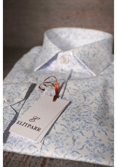 Elitpark Hilary Flowers Çiçek Desenli Uzun Kollu Pamuklu Cepli Premium Rahat Kalıp Erkek Gömlek Beyaz Elitpark Hilary Flowers Çiçek Desenli Uzun Kollu Pamuklu Cepli Premium Rahat Kalıp Erkek Gömlek Beyaz