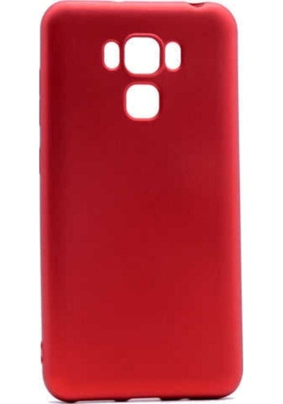 Asus Zenfone 3 Max Zc553kl Kılıf Zore Premier Silikon Kapak Kırmızı