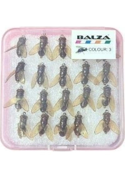 Balza Alabalık Ve Kefal İğneli Sinek 20li Col-3