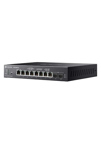 Tp-lınk Omada Sg2210xmp-m2 8 Port Gıgabıt + 2x10g Sfp Yönetilebilir 160w Poe Swıtch