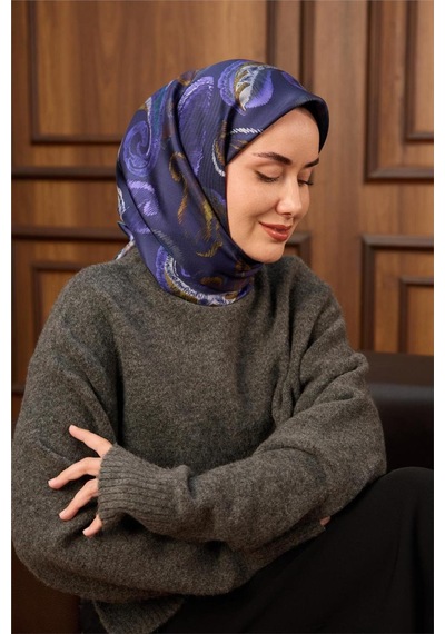 Silk Home Twill İpek Eşarp 11490-22 Morcivert