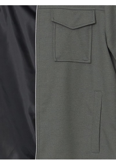 Lcw Vision Yeşil Slim Fit Gömlek Yaka Erkek Ceket