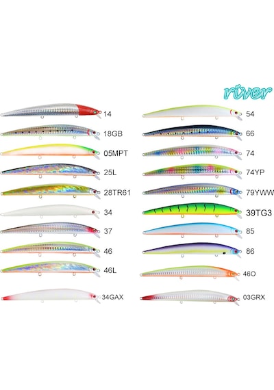 River Treble Devil 125F 12.5cm 14.5Gr  0.3-0.6mt 46L