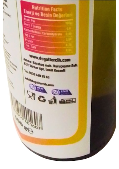 Doğaltercih Doağltercih İçilebilir Doğal Fermantasyon  Sirkesi 500 Ml