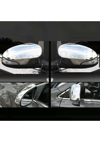 Toyota Corolla Uyumlu 2013 2018 Ayna Kapağı Abs Krom
