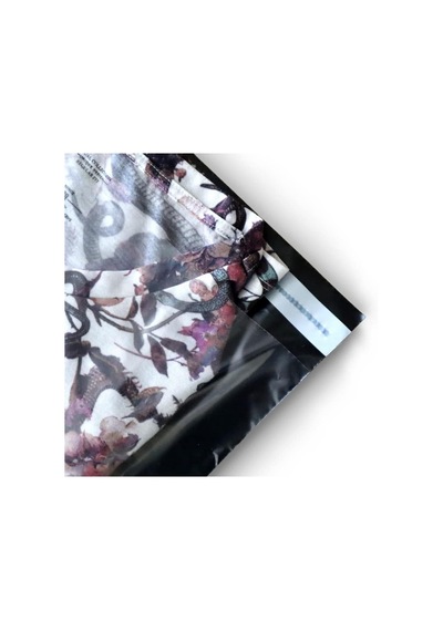Siyah-şeffaf Kargo Poşeti 45x55+4 Cm - 100 Adet 1