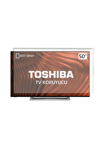 Toshiba 50ql5d63dt Tv Ekran Koruyucu - Toshiba 50" İnc 127 Ekran Smart Led Tv Kırılmaz Koruyucu