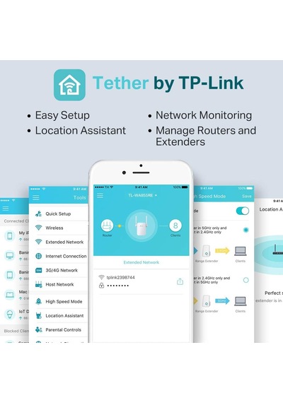 Tp-link Tl-wa855re, N300 Mbps Wi-fi Menzil Genişletici, 2 Harici