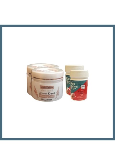 Agc Uygun Sepet Three Brand Vücut Kremi 100 Ml Arnavut Kremi 2 Adet + Rus Merhemi 50 Ml 2 Adet Agc