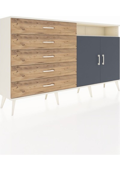 Arges Konsol 2 Raflı 5 Çekmeceli 2 Kapaklı 176x30x99 Aytaşı-antra Aytaşı-antrasit/çam Arges Konsol 2 Raflı 5 Çekmeceli 2 Kapaklı 176x30x99 Aytaşı-antra Aytaşı-antrasit/çam