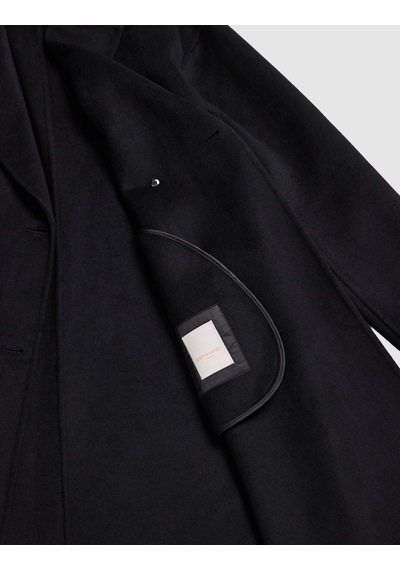 Pierre Cardin Siyah Kaşe Kaban 50333158-vr046