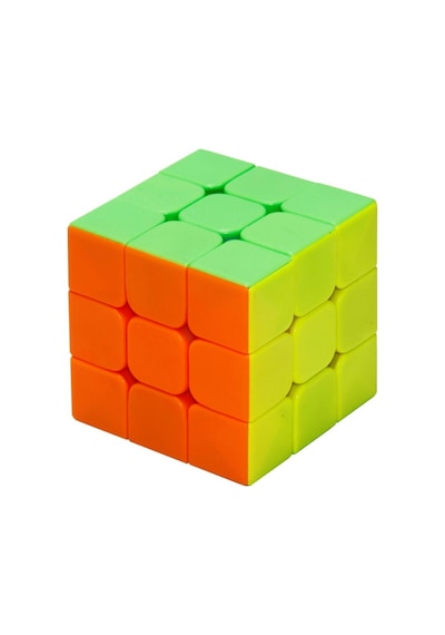 Hızlı Dönen 3x3 Zeka Küpü - Stickerless Etiketsiz Profesyonel Sabır Küpü - Eğitici Akıl Oyunu