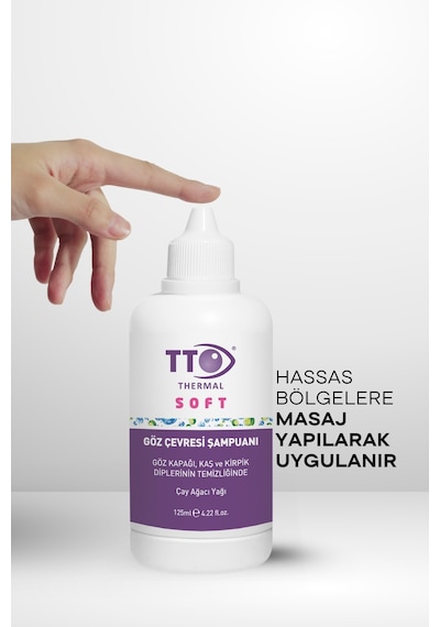 Tto Soft Tea Tree Oil Göz Çevresi Şampuanı 125 ML