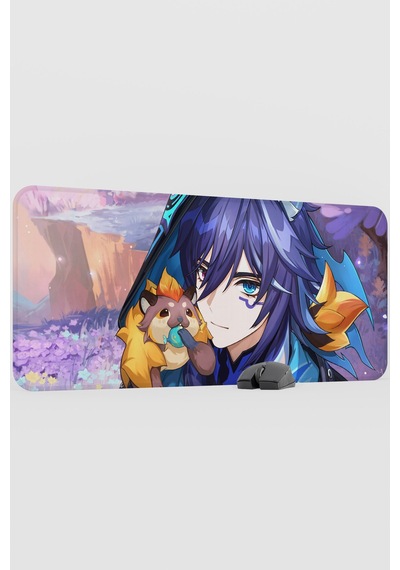 Ororon Genshin Impact Anime Oyuncu V3 - 90x40 Xxl Gaming Mouse Pad Fare Altlığı