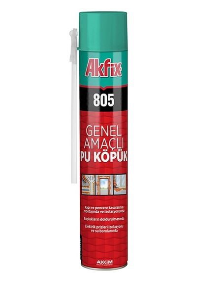 Akfix 805 Pu Pipetli Köpük 300Ml