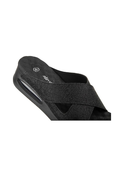 Muya Fly 31169-430 Air Max Anatomik Taban Kadın Terlik Desenli Siyah 36-40 Siyah