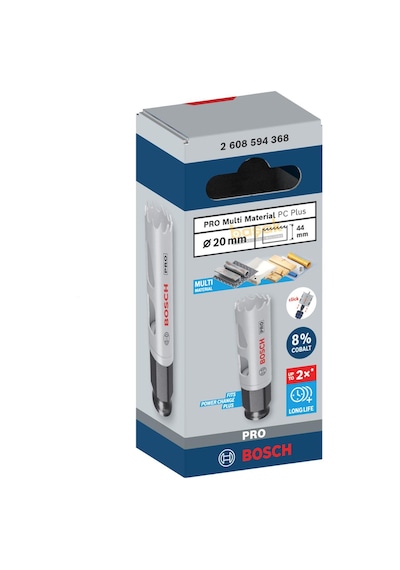 Bosch Pro 20 Mm Pc Delik Testeresi Hss %8 Kobalt 2608594368