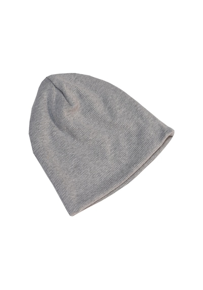 Luess Çocuk Unisex Fitilli Kışlık Bere Gri Melanj