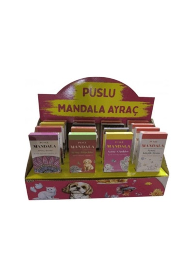 Puslu Mandala Ayraç-yetişkin Set