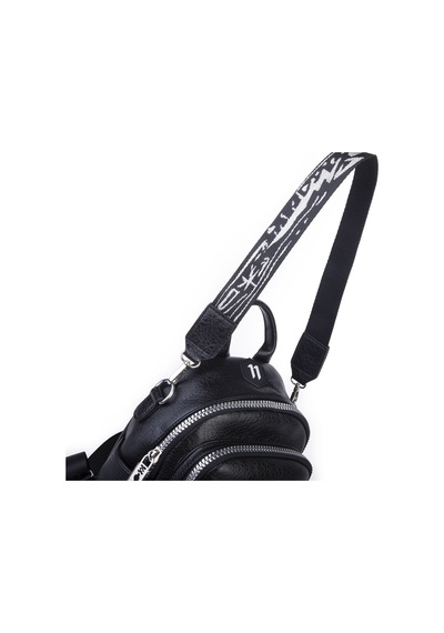Nas Bag Kadın Dönüştürülebilir Sırt Ve Omuz Çantası Şık Geniş Fermuarlı Çanta 24x31x14 Cm Siyah Victoria