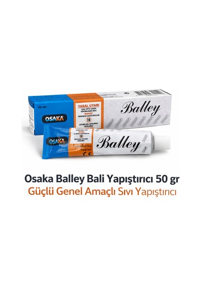 Northcity Osaka Balley Bali Yapıştırıcı 50 Gr Güçlü Genel Amaçlı Sıvı Yapıştırıcı