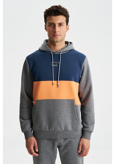 AR-MA Arma Erkek Çok Renkli Regular Fit 3 İplik Şardonlu Kanguru Cepli Kapüşonlu Sweatshirt 001 AR-MA Arma Erkek Çok Renkli Regular Fit 3 İplik Şardonlu Kanguru Cepli Kapüşonlu Sweatshirt 001