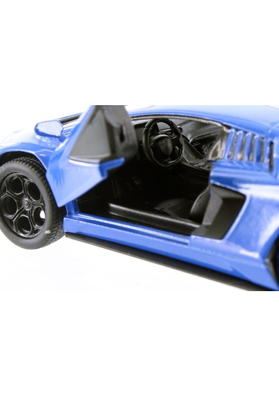 Lamborghini Countach Lpı 800-4 Hardtop Diecast Model Araba Mavi