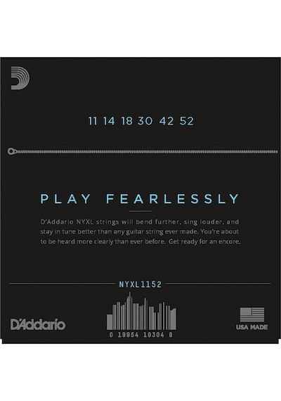 D'addario Nyxl1152 Nickel Wound Electric Guitar Strings Takım Tel