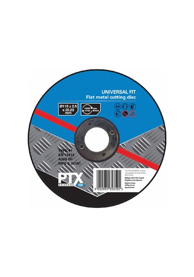 Ptx Düz Metal Kesme Diski 115 MM Beşli Set