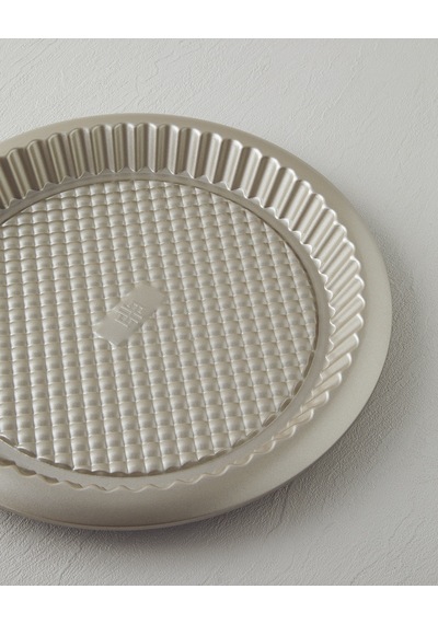 English Home Patisserie Harmonia Karbon Çelik Tart Kek Kalıbı 32x2,5 Cm Şampanya Şampanya