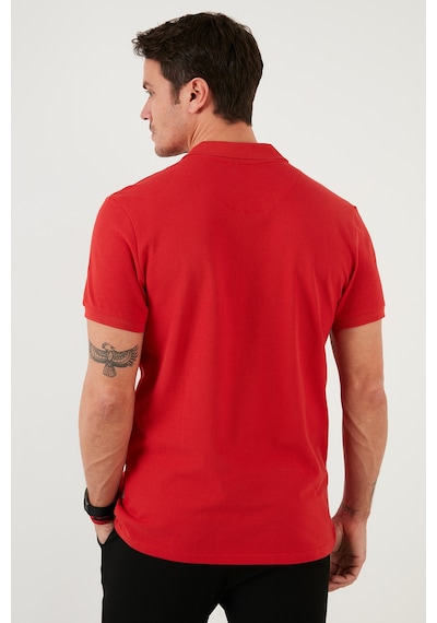 Buratti Erkek T Shirt 5902127s3 Siyah-beyaz-kırmızı Beyaz - Kırmızı - Siyah
