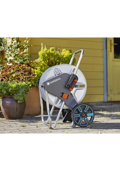 Gardena 18542-20 Aquaroll Metal Hortum Arabası 1/2''