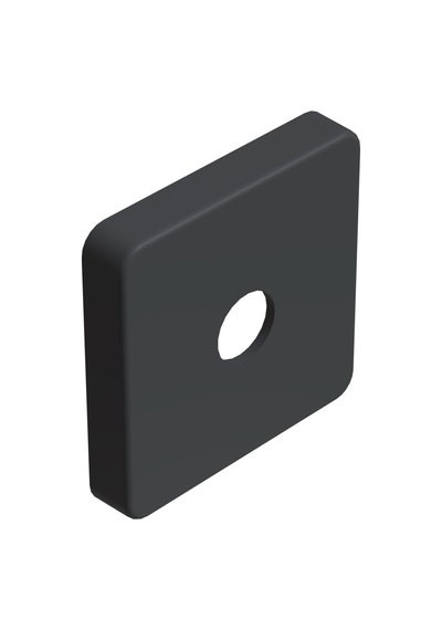 Cateksss 55x55 Mm Dış Profil Pabucu Gri - 16 Lı Paket