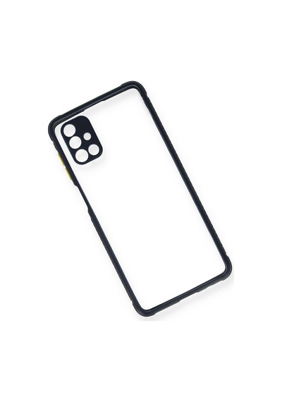 Newface - 701 - Samsung Galaxy M51 Kılıf Miami Şeffaf Silikon - Edntrend - - Lacivert