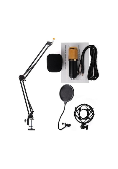 Bm800 Stüdyo Kayıt Youtuber Mikrofonu Seti + Stand + Pop Filtre Bm800 Stüdyo Kayıt Youtuber Mikrofonu Seti + Stand + Pop Filtre