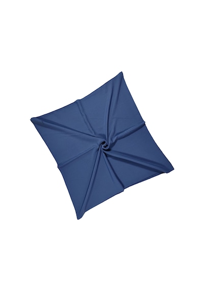 Mim Eşarp Mısırlı Eşarpları Medine Ipeği Büyük Boy Eşarp 140x140 Cm İndigo