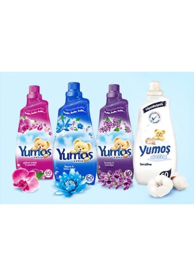 Yumoş Extra Lilyum Konsantre Çamaşır Yumuşatıcısı 2 x 140 ML