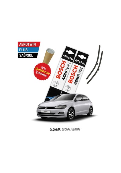 Bosch Aerotwin Plus Volkswagen Polo Silecek Takımı (2018-2024)