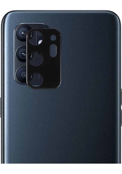 Microsonic Oppo Reno 6 4g Kamera Lens Koruma Camı V2 Siyah